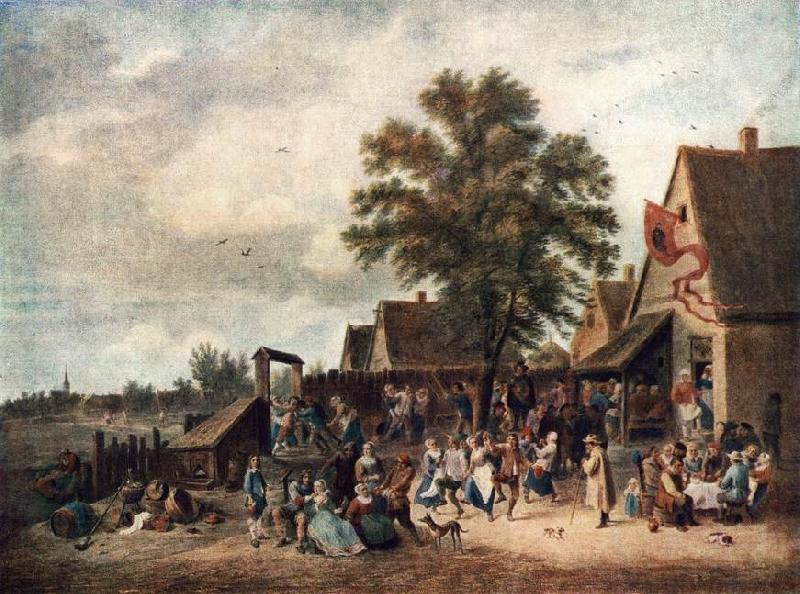 TENIERS, David the Younger The Village Feast gh China oil painting art